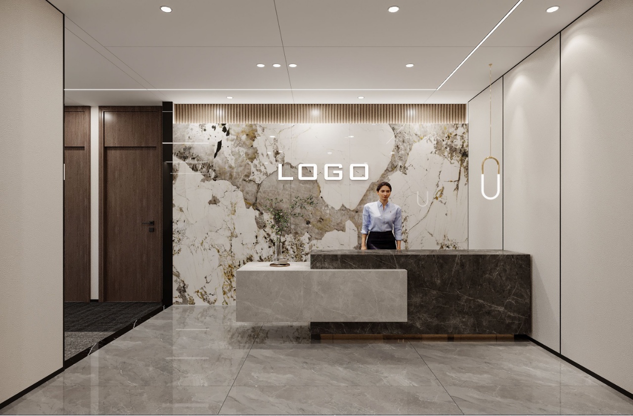 高新区世纪城地铁口天府金融大厦精装带家具办公室出租 户型方正