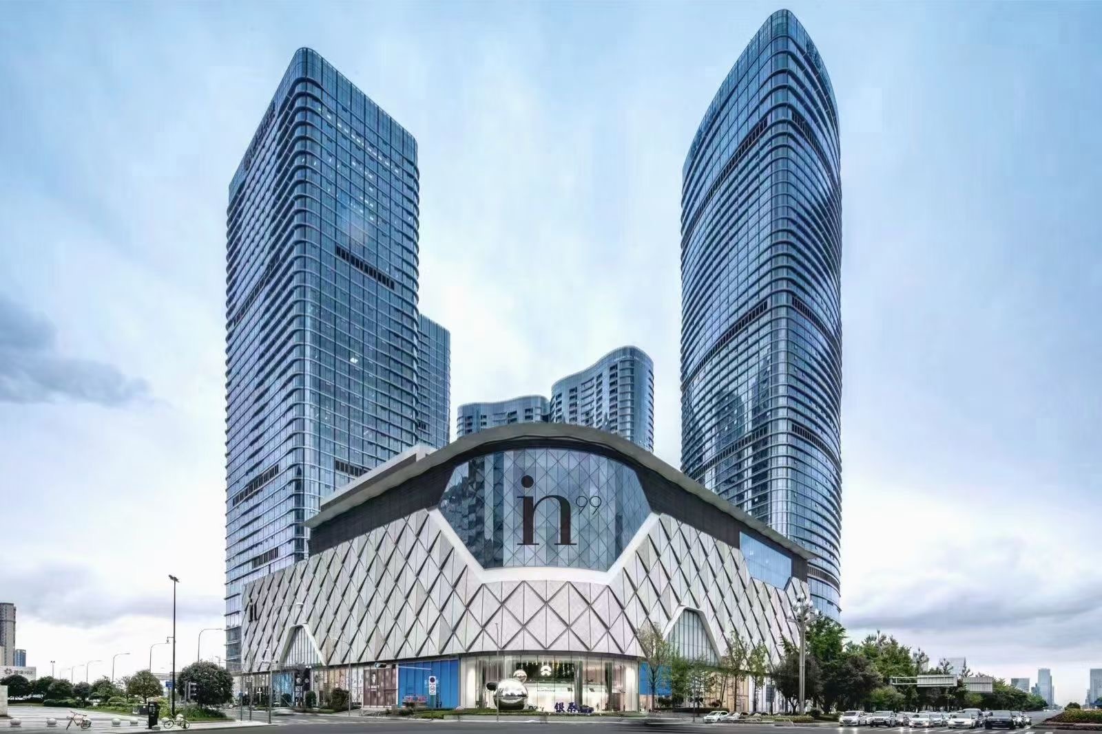 高新金融城地标写字楼银泰中心