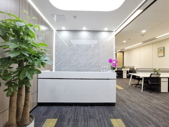 丰德成达中心3隔间6工位特价艺术精装高区采光拎包入住|青羊区写字楼|青羊区办公室|租小团
