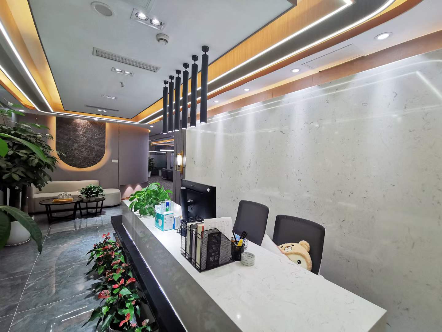 金融城新中式 可接待可办公  双面采光视野开阔