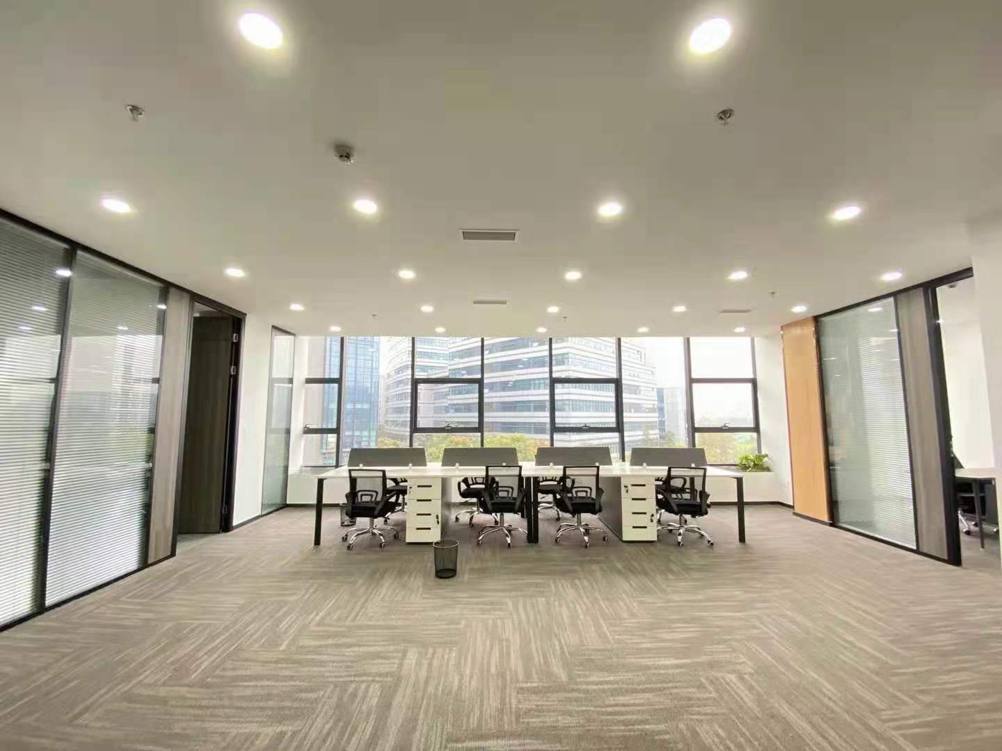 视觉科技广场/力方245平米 精装修带家具 超大开间采光通透|武侯区写字楼|武侯区办公室|租小团