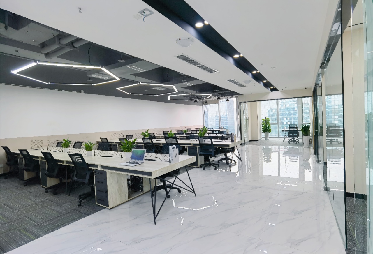 金融城地铁口精装现房5隔间30工位超甲楼宇环境好