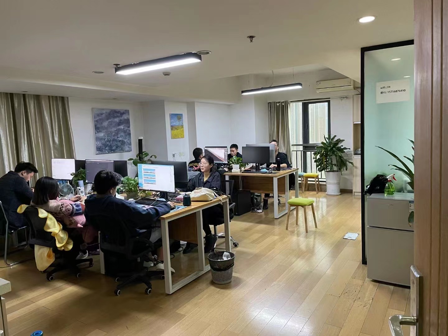 蜀都中心 世纪城地铁 85平小面积 2隔间8工位 拎包入住|高新区写字楼|高新区办公室|租小团